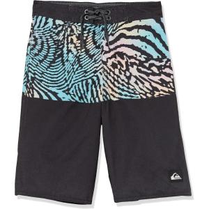 Quiksilver Boys Everyday Division Youth 14 Boardshort Swim Trunk(Black)