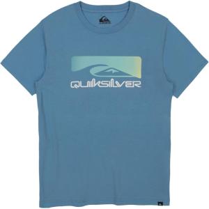 Quiksilver Boys Short Sleeve Screen Print Graphic T-Shirt, Soft & Comfortable, Regular Fit(Niagra Shadow Cast)