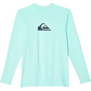 Quiksilver Boy’s Solid Streak Long Sleeve (Big Kids) Beach Glass XL (16 Big Kids)