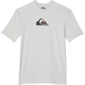 Quiksilver Boy’s Solid Streak Short Sleeve (Big Kids) Gray Violet XL (16 Big Kid)