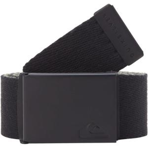 Quiksilver Boy’s The Jam-Reversible Webbing Belt(Black)