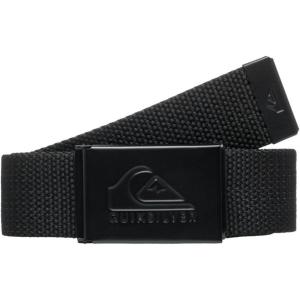 Quiksilver Men’s Principal Schwack-Webbing Belt(Black/Black/Black – Combo)