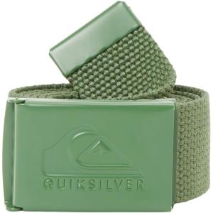 Quiksilver Men’s Principal Schwack-Webbing Belt(Greener Pastures)