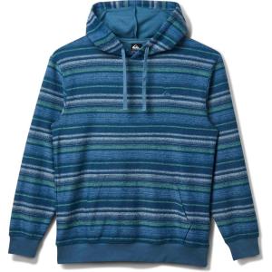 Quiksilver mens Great Otway Hoodie Fleece(China Blue)