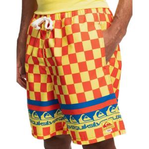 Quiksilver x Stranger Things The Echo Beach Volley Shorts Red