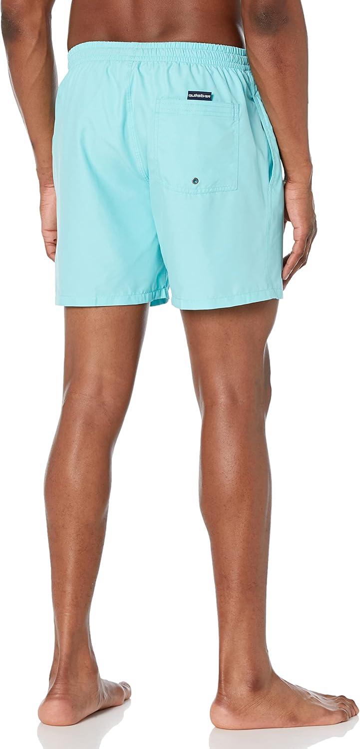 image:imageQuiksilver Mens Standard Everyday 17 Elastic Waist Volley Swim Trunk Bathing Suit Angel Blue Heather XLarge