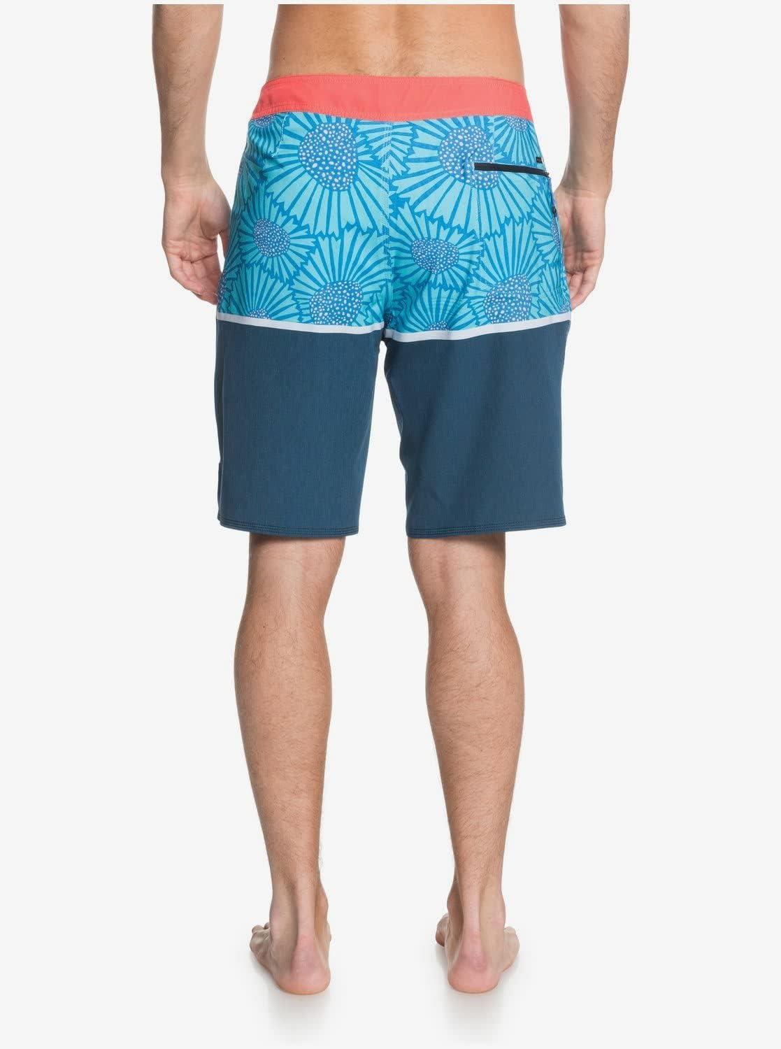 image:imageQuiksilver Mens Standard Highline Division 20 Boardshort Swim Trunk Bathing SuitPacific Blue