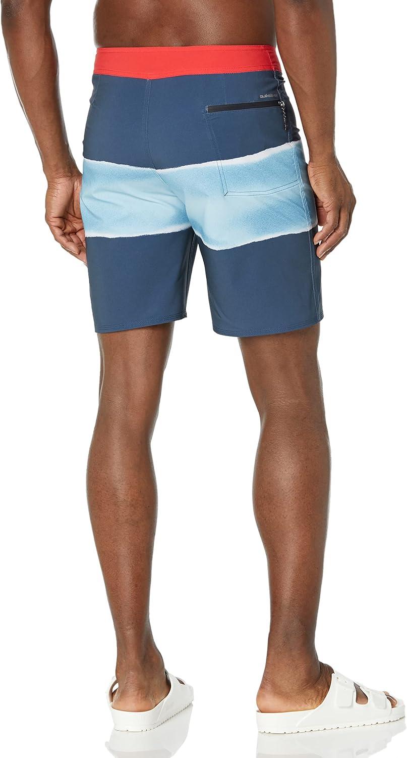 image:imageQuiksilver Mens Standard Surfsilk Air Brush 19 Boardshort Swim TrunkMidnight Navy