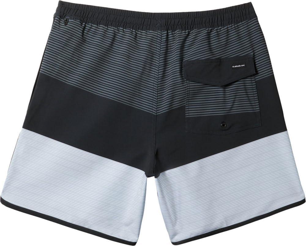 image:imageQuiksilver Mens Standard Surfsilk Tijuana 17nb Elastic Waist Volley Swim TrunkBlack