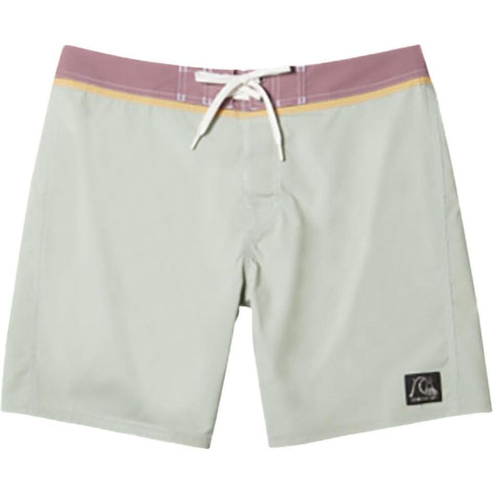 image:imageQuiksilver Mens Original Straight Leg Solid 18 Boardshort Color Desert Sage Size 38