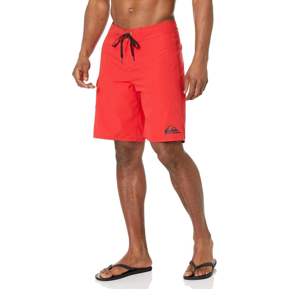 image:imageQuiksilver Mens Everyday 20 Inch Boardshort Swim Trunk Bathing SuitQuik Red