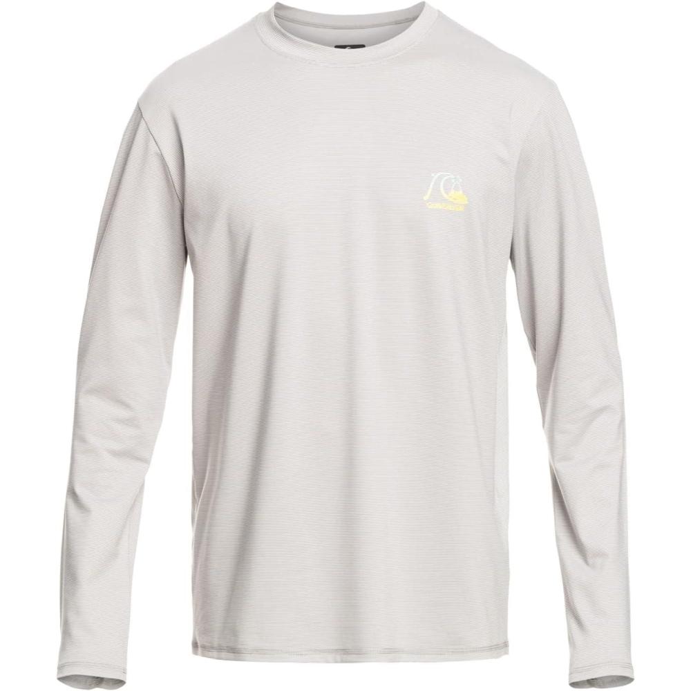 image:imageQuiksilver Mens Heritage Heather Ls Long Sleeve Rashguard Surf TeeSleet Heather