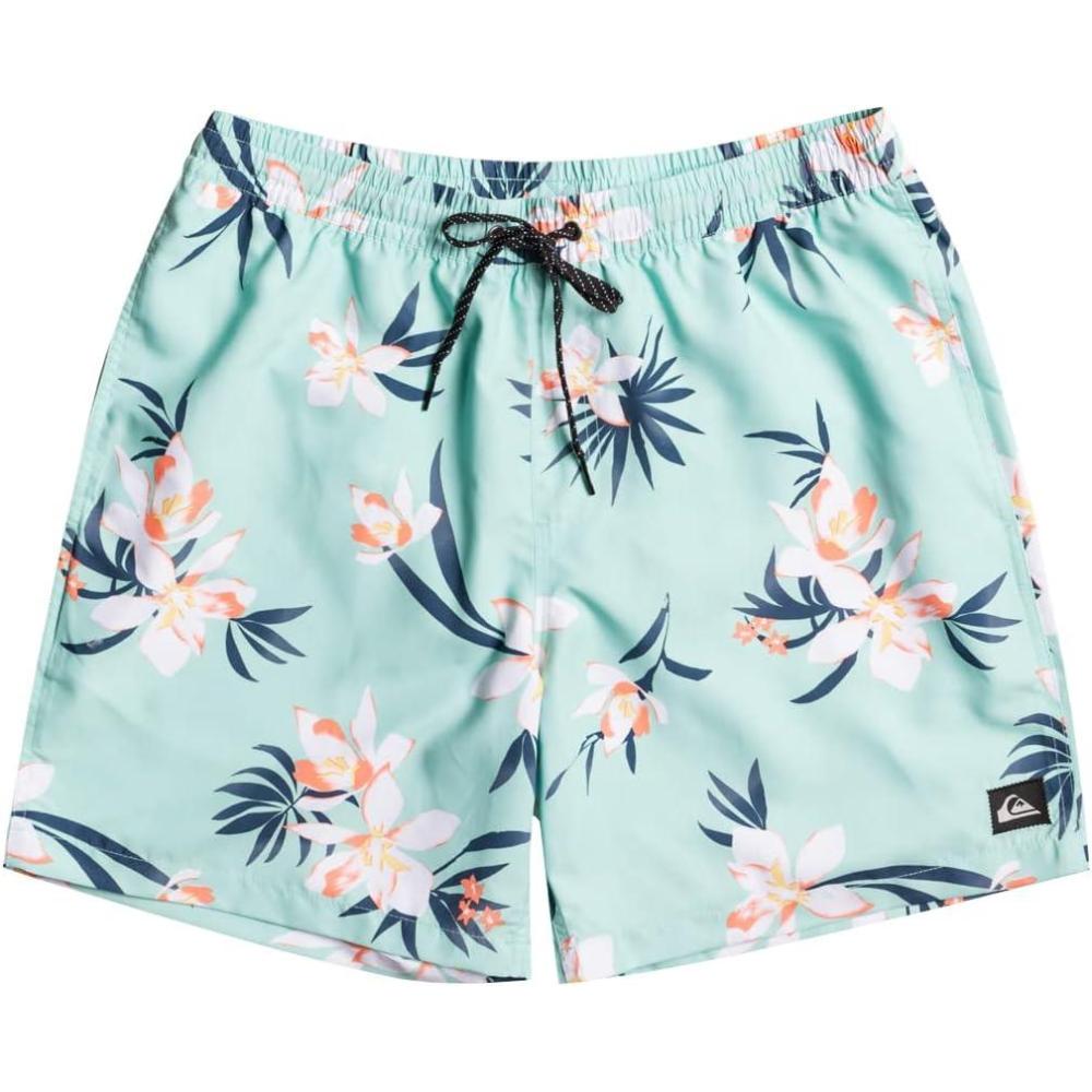 image:imageQuiksilver Mens Mens Everyday Mix 17 Volley Swim Trunk BoardshortBeach Glass