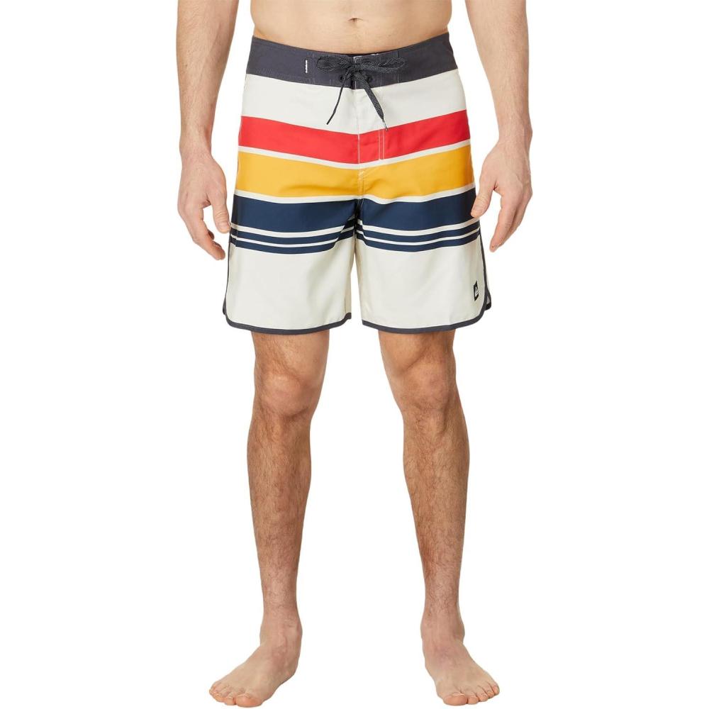 image:imageQuiksilver Mens Quiksilver Mens Everyday Stripe 19 Boardshort Swim TrunkSnow White 241