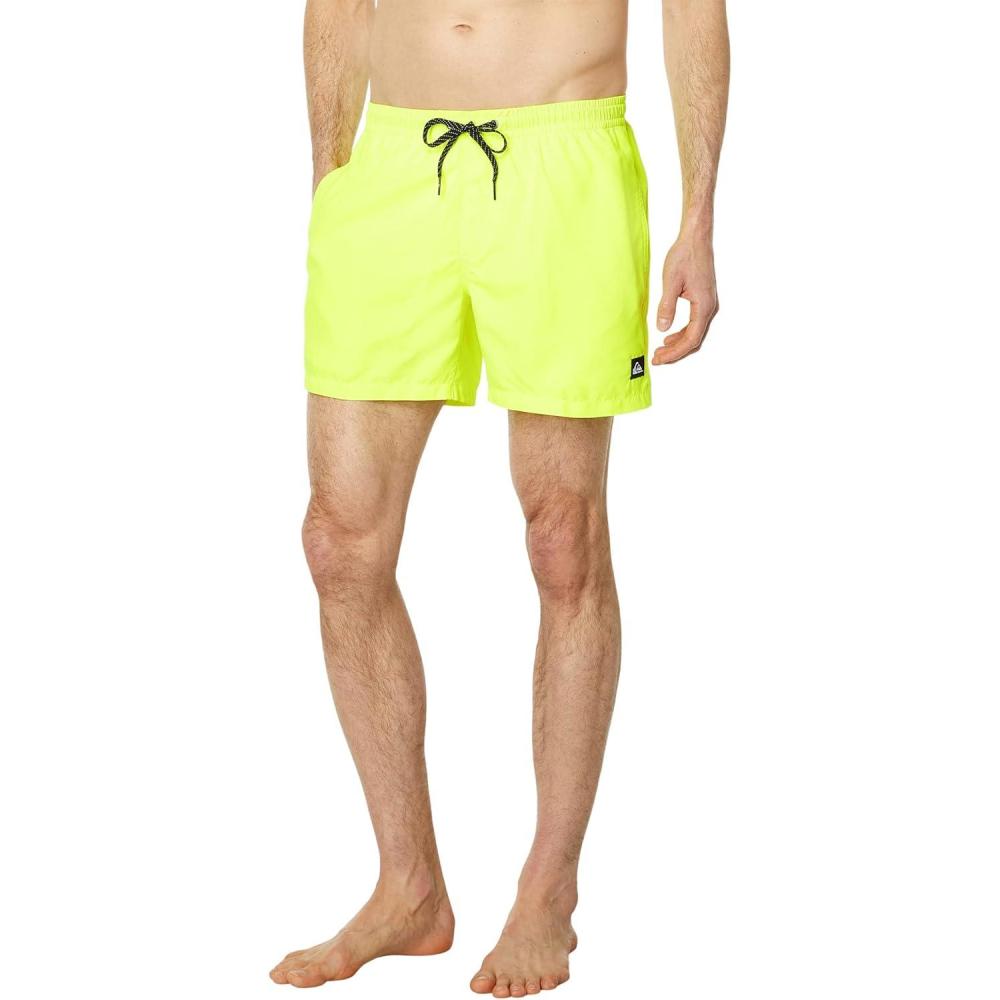 image:imageQuiksilver Mens Standard Everyday 15 Volley Swim Trunk Bathing SuitSafety Yellow