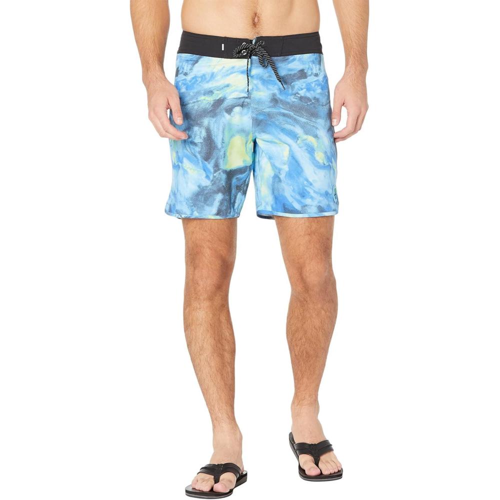 image:imageQuiksilver Mens Standard Ocean Scallop 18 Boardshort Swim Trunk Bathing SuitOcean