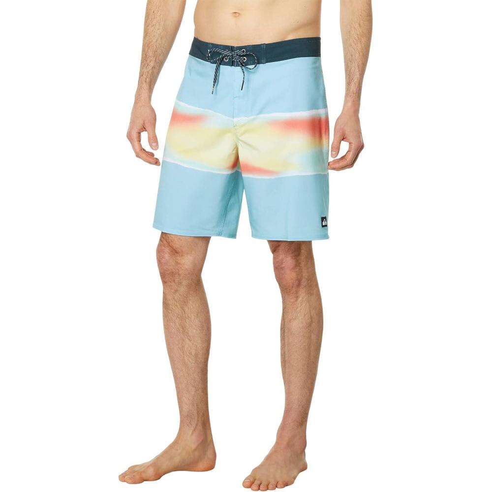 image:imageQuiksilver Mens Standard Surfsilk Air Brush 19 Boardshort Swim TrunkSky Blue