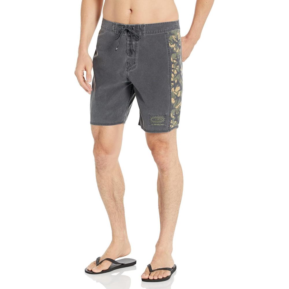 image:imageQuiksilver Mens Standard Surfsilk Arch 18 Boardshort Swim Trunk Bathing SuitBlack