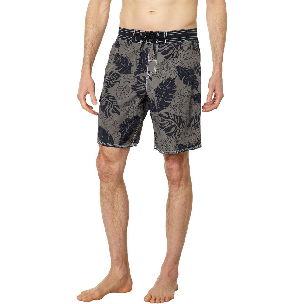 image:imageQuiksilver Mens Standard Throwback Print BoardshortBlack Throwback