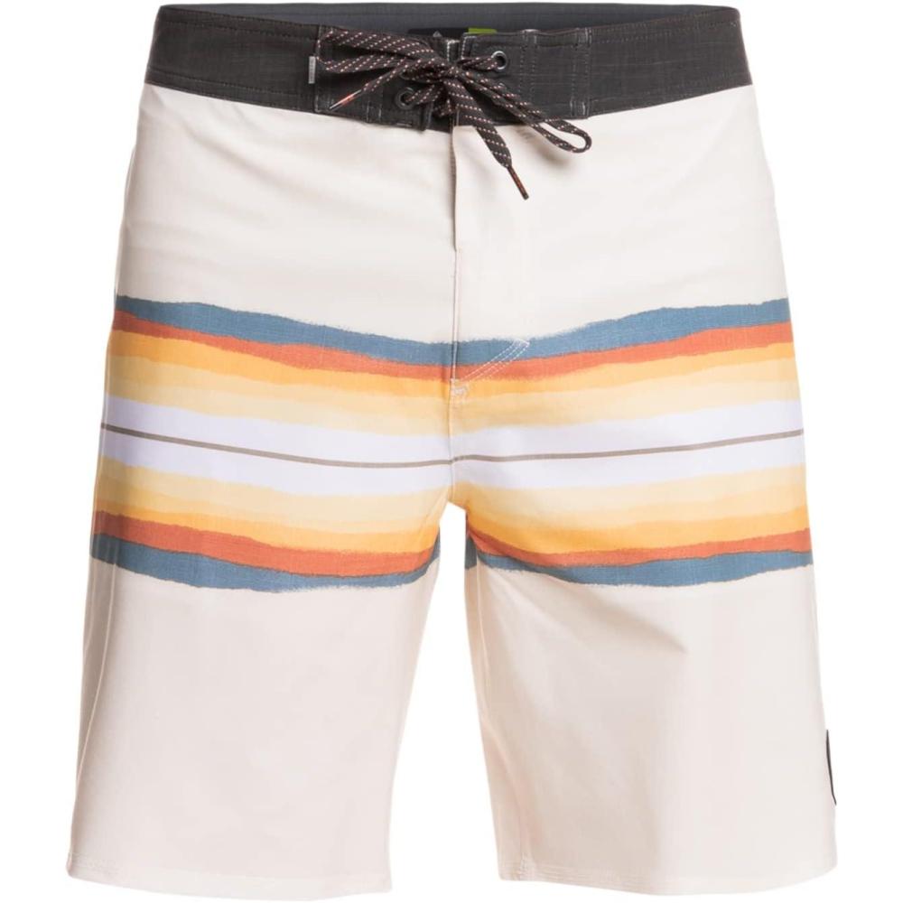 image:imageQuiksilver Mens Surfsilk Resin Tint 19 Boardshort Swim Trunk Bathing SuitAntique White