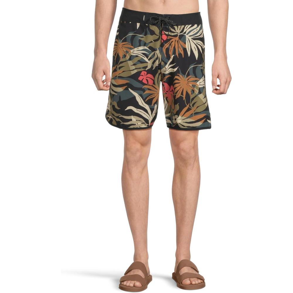 image:imageQuiksilver Mens Surfsilk Scallop 19 BoardshortsBlack