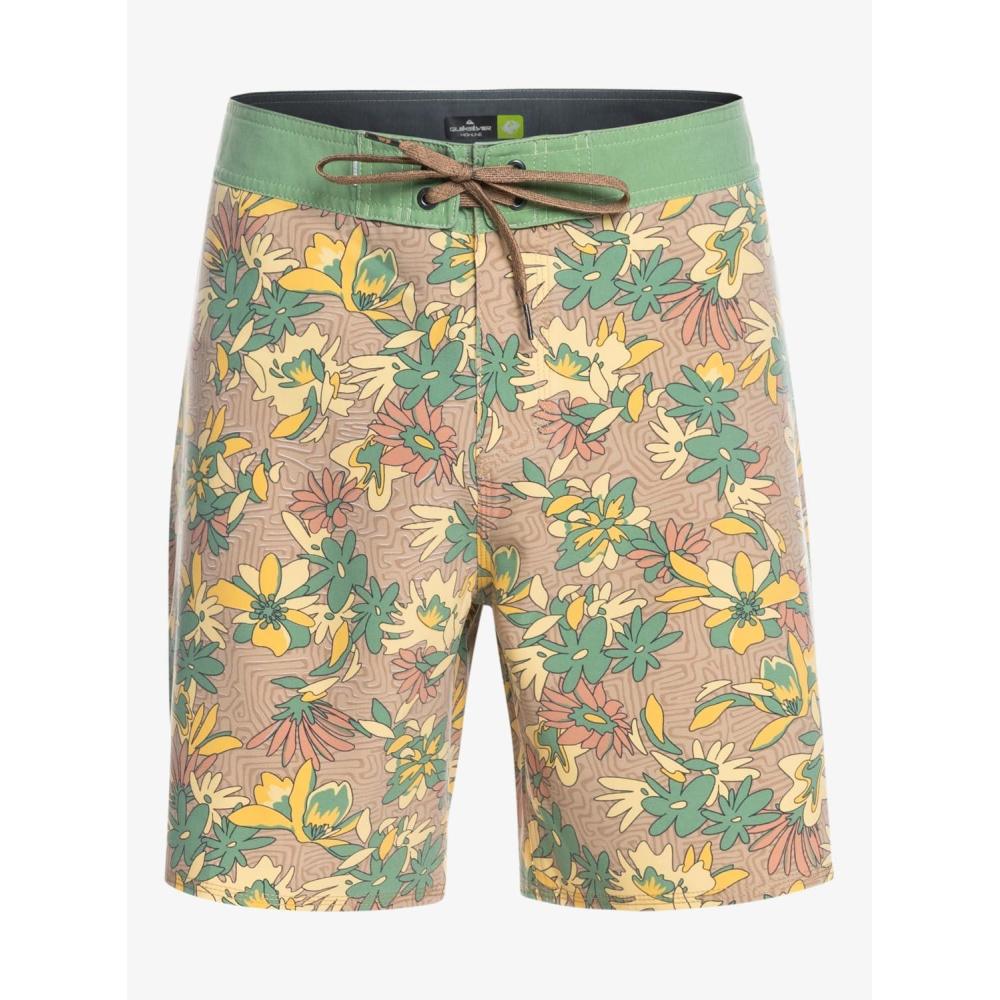 image:imageQuiksilver Mens Surfsilk Washed 18 Boardshort Swim Trunk Bathing SuitGolden Rod