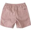 Quiksilver Mens Deck Stripe Volley Volley Swim Trunk Bathing Suit(Biking Red Deck Stripe)