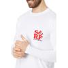 Quiksilver Mens Everyday Surf Tee Long Sleeve(White/Black)