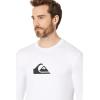 Quiksilver Mens Everyday Surf Tee Long Sleeve(White/White)