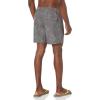 Quiksilver Mens Men’s Ginger Stalks Volley Elastic Waist Boardshort Swim Trunk(Black Ginger Stalks 233)