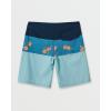 Quiksilver Mens Men’s Surfsilk Panel 20 Boardshort Swim Trunk(Island Waters)
