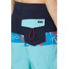 Quiksilver Mens Men’s Surfsilk Panel 20 Boardshort Swim Trunk(Monaco Blue 241)