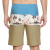 Quiksilver Mens Men’s Surfsilk Panel 20 Boardshort Swim Trunk(Nia-niagara)