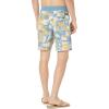 Quiksilver Men’s Standard Hempstretch Scallop 19 Boardshort Swim Trunk Bathing Suit(Ashley Blue)