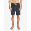 Quiksilver Men’s Standard Original Scallop 18 Boardshort Swim Trunk(Black)