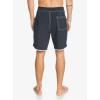 Quiksilver Men’s Standard Original Scallop 18 Boardshort Swim Trunk(Black)
