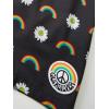Quiksilver Men’s Standard Peace in The Jungle Volley 17 Boardshort Swim Trunk(Black New World Order)