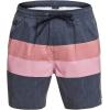 Quiksilver Men’s Standard Seasons Volley 17 Boardshort Swim Trunk(Majolica Blue)