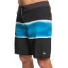 Quiksilver Men’s Standard Surfsilk Air Brush 19 Boardshort Swim Trunk(Black/Black)