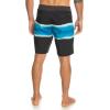 Quiksilver Men’s Standard Surfsilk Air Brush 19 Boardshort Swim Trunk(Black/Black)