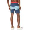Quiksilver Men’s Standard Surfsilk Air Brush 19 Boardshort Swim Trunk(Midnight Navy)