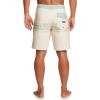 Quiksilver Men’s Standard Surfsilk Mesa Strip 19 Boardshort Swim Trunk(Birch 233)