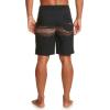 Quiksilver Men’s Standard Surfsilk Mesa Strip 19 Boardshort Swim Trunk(Black 233)