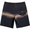 Quiksilver Men’s Standard Surfsilk Mesa Strip 19 Boardshort Swim Trunk(Black 233)