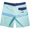 Quiksilver Men’s Standard Surfsilk Mesa Strip 19 Boardshort Swim Trunk(Pastel Turquoise 233)