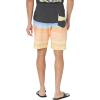 Quiksilver Mens Surfsilk Panel 20 Boardshort Swim Trunk Bathing Suit(Cantaloupe)