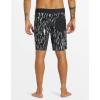 Quiksilver Mens Surfsilk Straight Leg 19 Boardshorts Swim Trunk(Black)