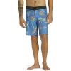 Quiksilver Mens Surfsilk Straight Leg 19 Boardshorts Swim Trunk(Star Sapphire)