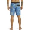 Quiksilver Mens Surfsilk Straight Leg 19 Boardshorts Swim Trunk(Star Sapphire)