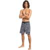 Quiksilver Mens Surfsilk Washed 18 Boardshort Swim Trunk(Black)